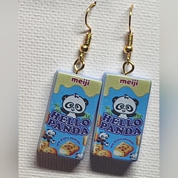 Hello Panda  Candy  Earings - Picture 1 of 1